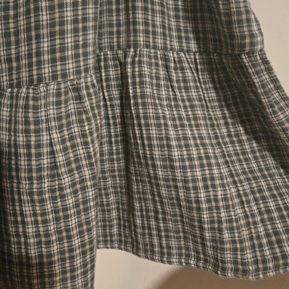 Old navy, green gingham print dress, size Xl - Picture 5 of 6
